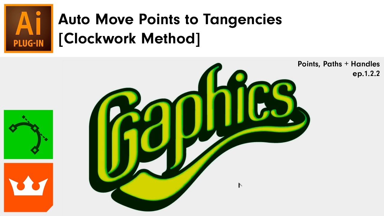 Auto Move Points to Tangencies [Clockwork Method] in Illustrator | VectorScribe