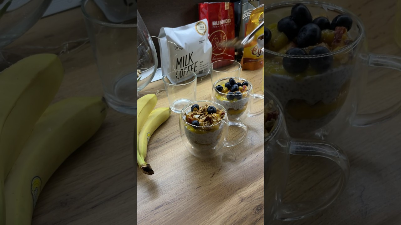 Кокосовый Чиа Пудинг #Чиа #Пудинг #chiaseeds