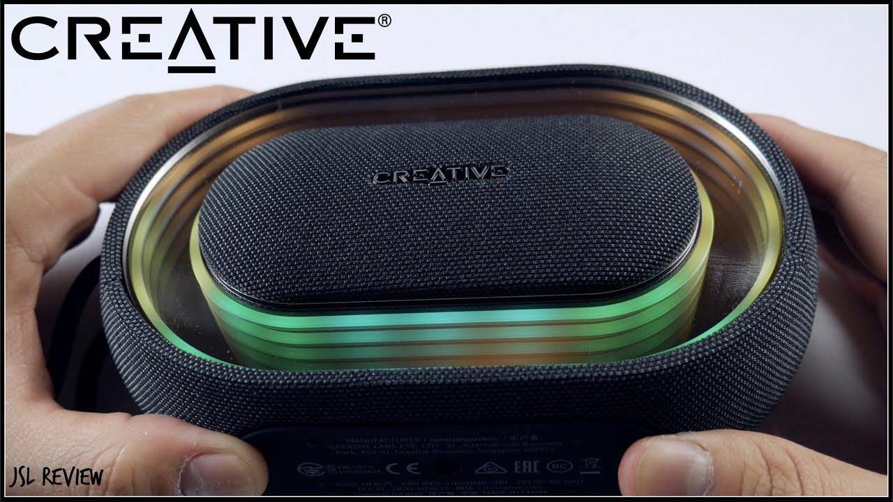 The Creative Halo LED Speaker - Review + Sound Test!!