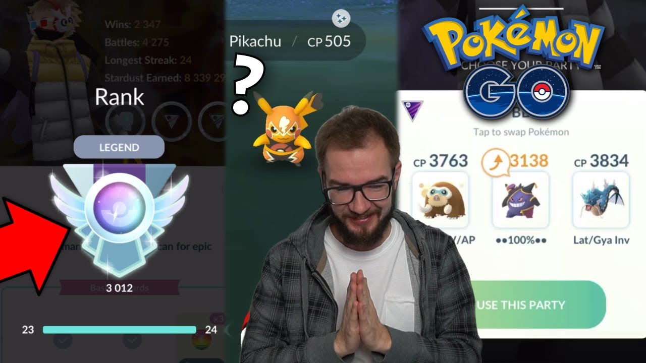 Jestem... LEGENDĄ! Najwyższy Rank w GO Battle League! Pokemon GO