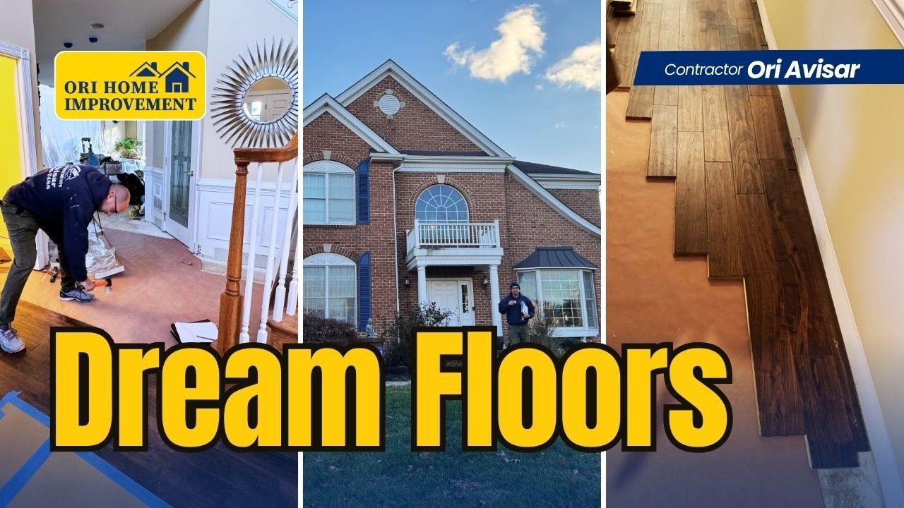 Installing Floors in the Whole House!