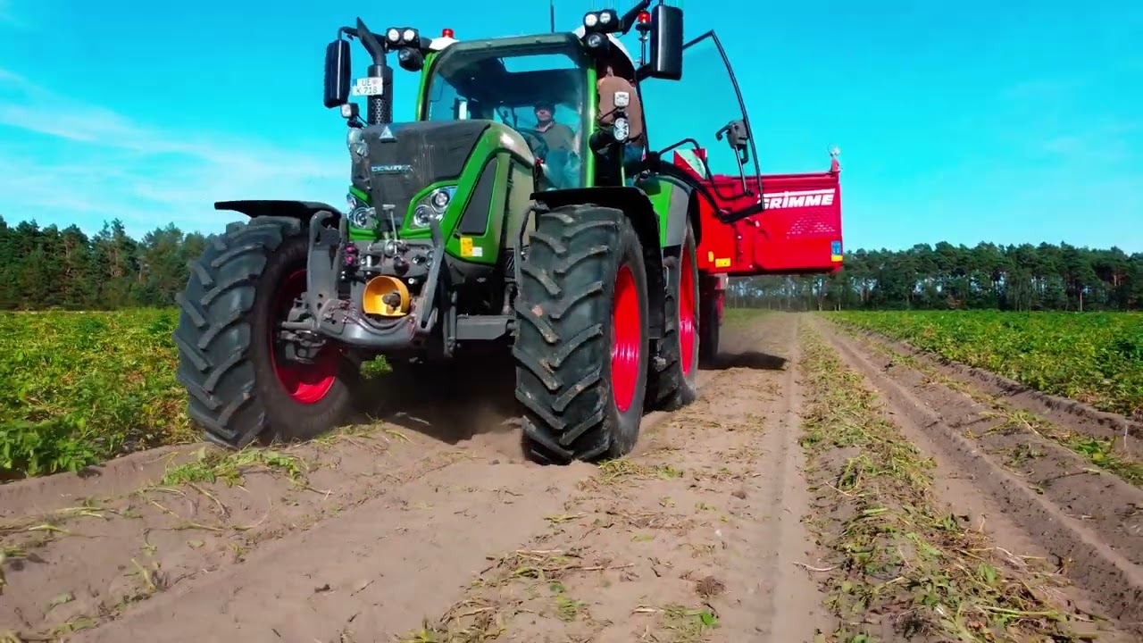 Fendt 718 Vario und Grimme SE 85-55 (4K) @FendtTV @GrimmeLandmaschinen #fendt #fendtpower #grimme