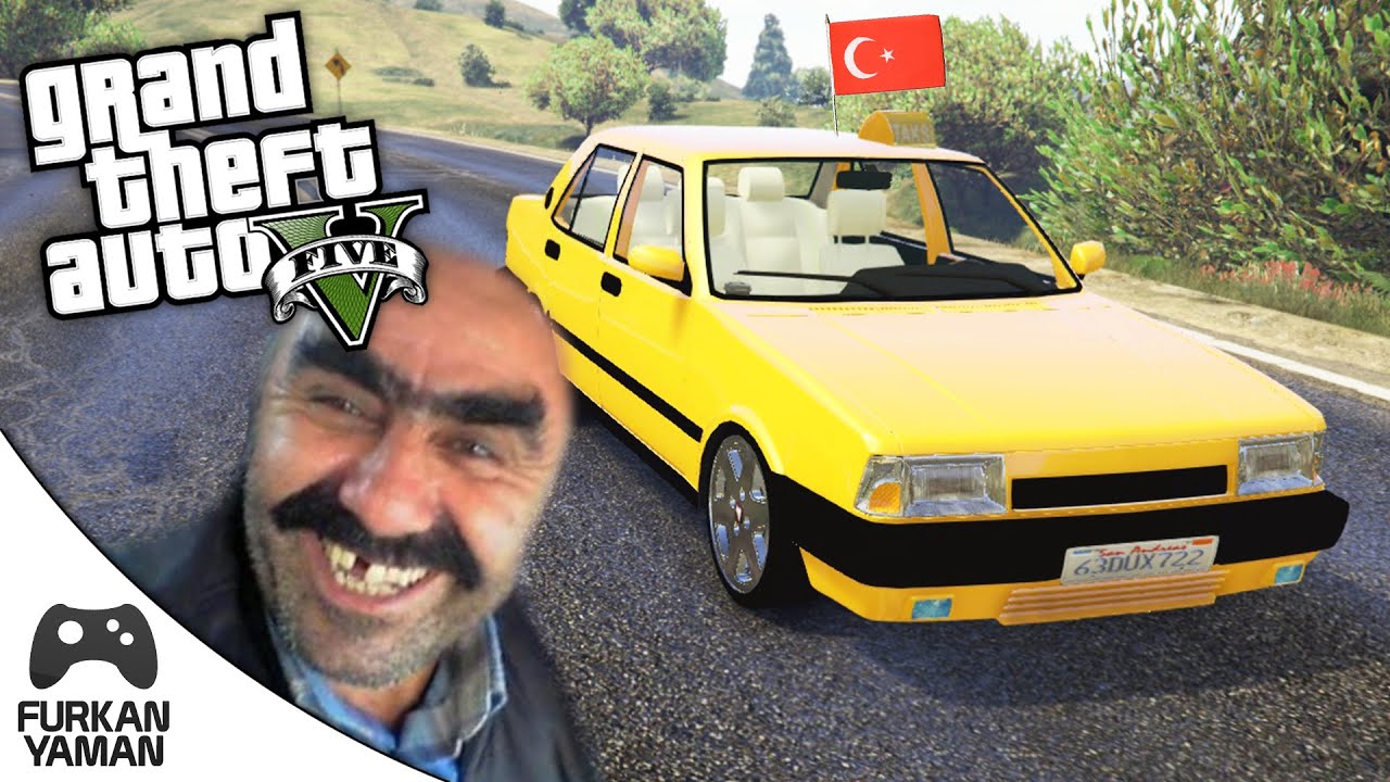 GTA 5 TÜRK TAKSİCİLİK!! #2