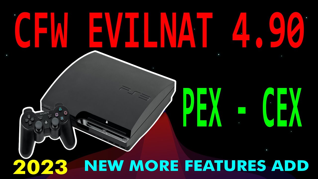 PS3 EVILNAT 4.90 PEX - CEX Cobra 8.4