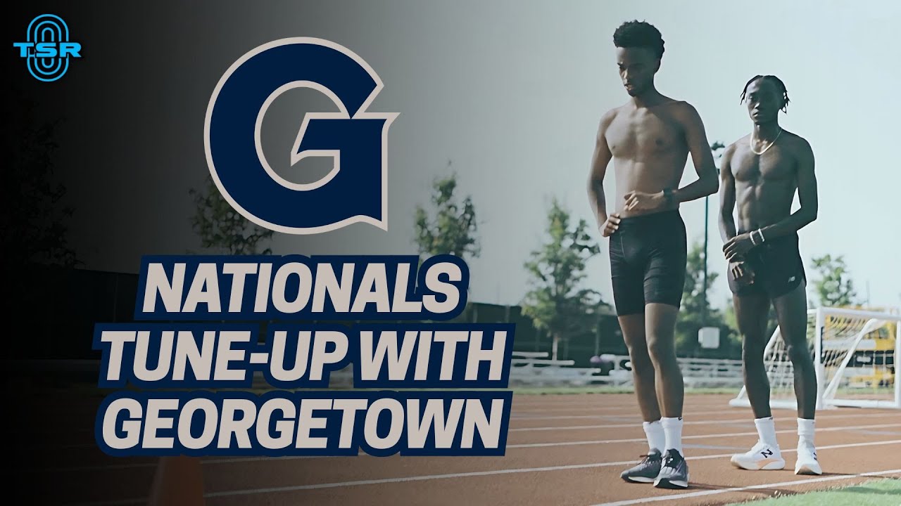 PRE-NCAA CHAMPIONSHIP WORKOUT!🥇🏃💨 || Georgetown Men & Women Sharpen Speed Prior to Nationals! 🔥👀