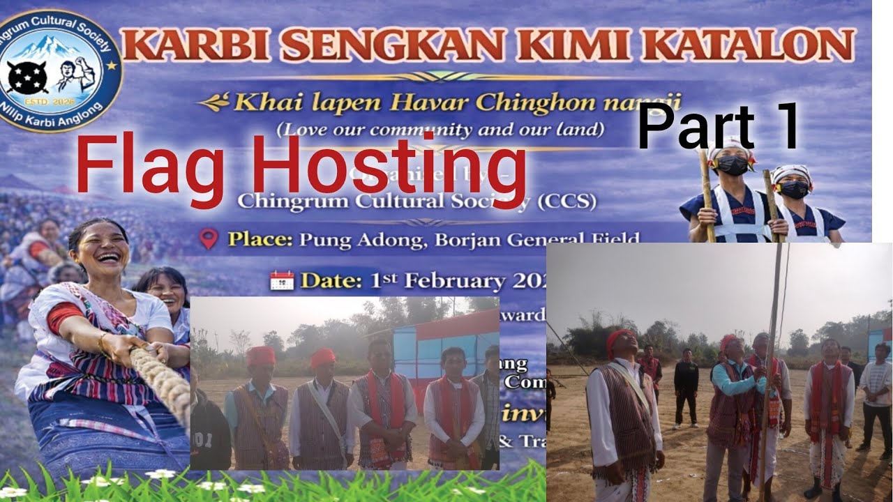 Senkan kimi talon|| Lama kangthur || Flag Hosting Part 1