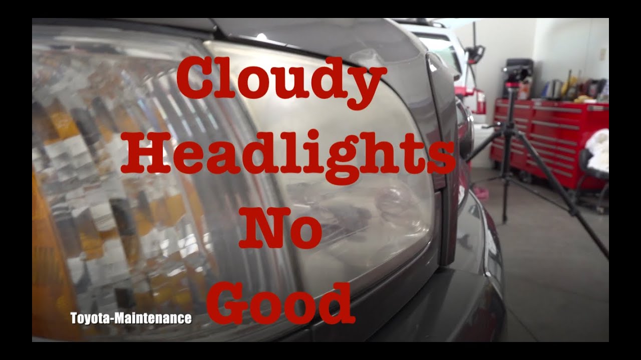 Toyota Tundra Headlight Restoration