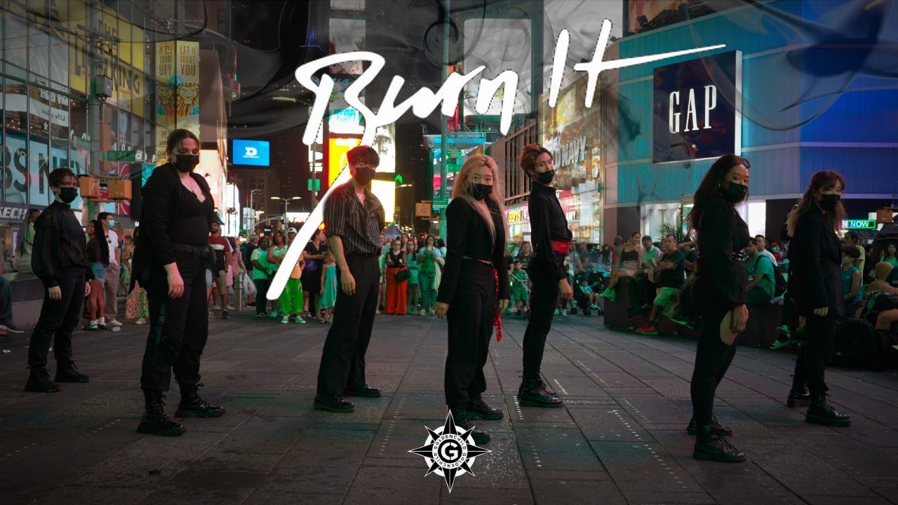 [KPOP IN PUBLIC NYC - TIMES SQUARE] 골든차일드(Golden Child) '안아줄게(Burn It)' DANCE COVER