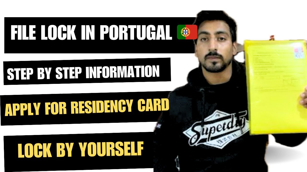 How to lock file with SEF immigration portugal for free.Apply for residency card in portugal Europe.