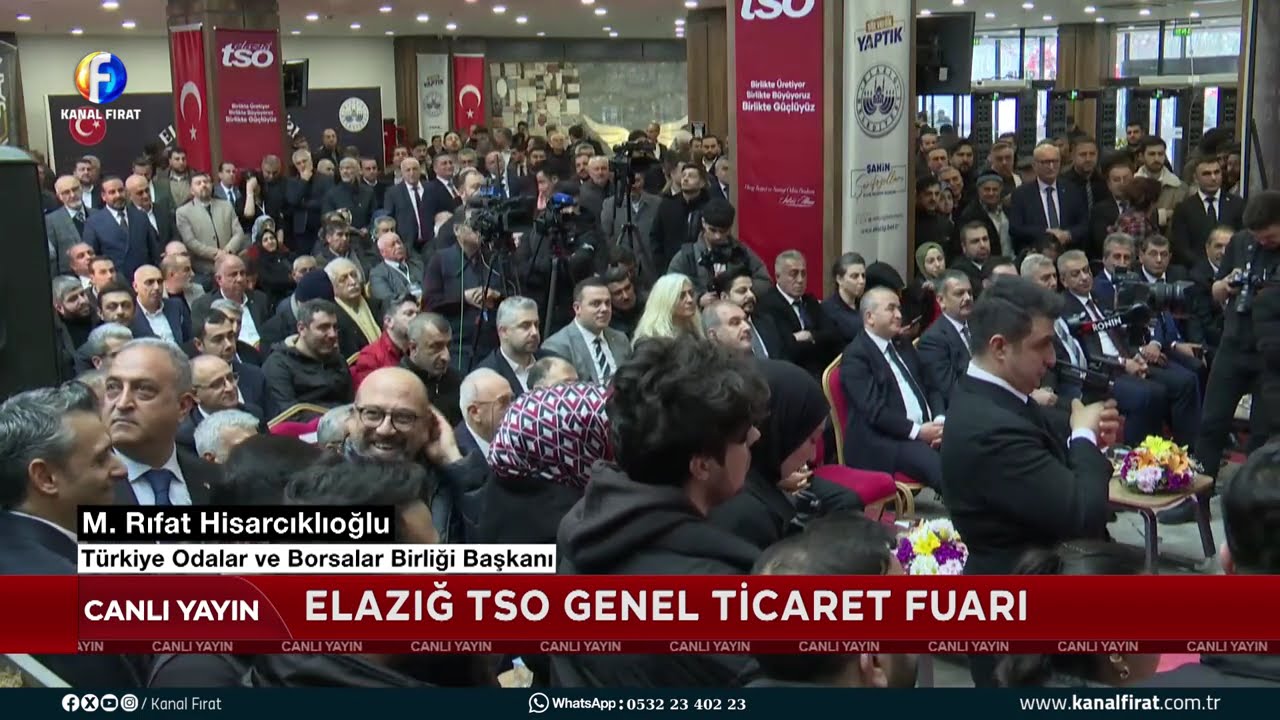Canlı Yayın Elazığ TSO Genel Ticaret Fuarı 06 02 2026