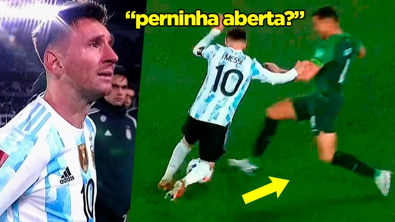 METEU UMA CANETA HUMILHANTE E UM HAT-TRICK!!! LIONEL MESSI HUMILHOU CONTRA BOLÍVIA!!!