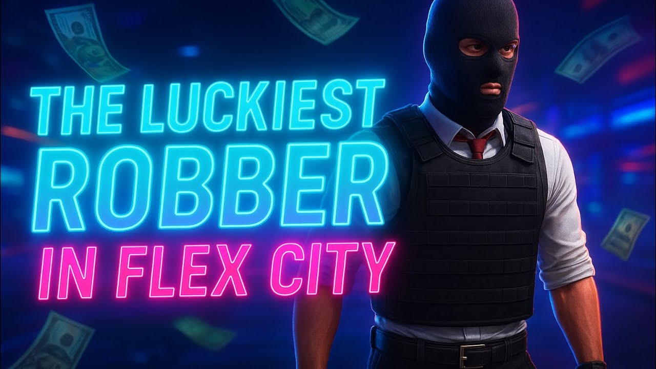 💸ROBBING WITH MY LUCK MAXED🤩II FLEX CITY