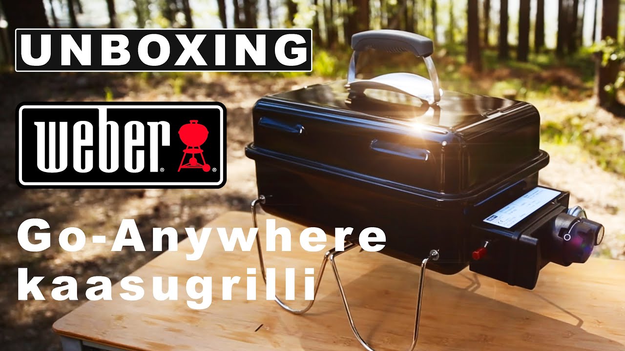 Unboxing Weber Go Anywhere kaasugrilli