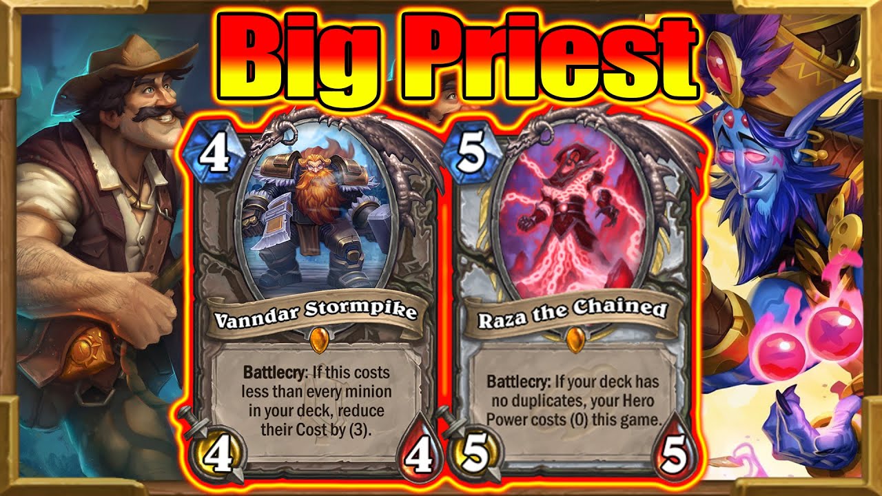 NEW! Vanndar Big Highlander Priest! Zephrys Reno Raza Kazakus Anduin | Alterac Valley | Hearthstone