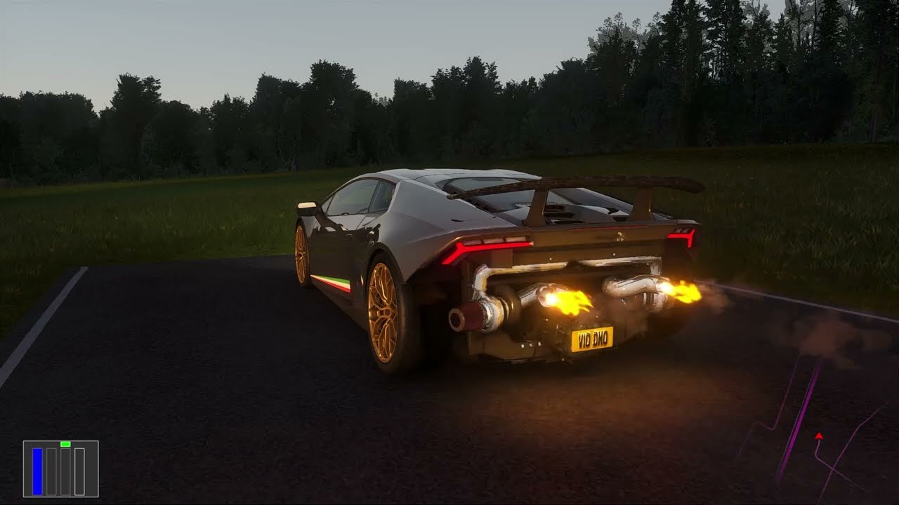 Assetto Corsa - 1000HP Twin Turbo Lamborghini Huracan Performante on the Autobahn