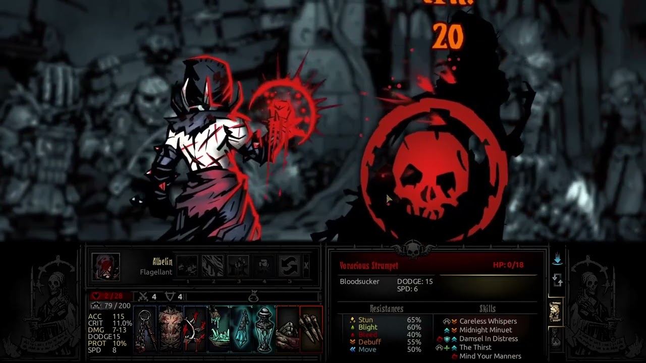 Darkest Dungeon raw footage Antimatter bomb