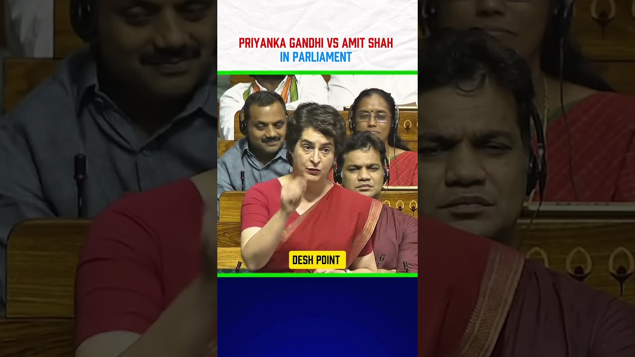 Priyanka Gandhi Fiery Speech in Parliament || Priyanka Gandhi || #parliament #sansadtv