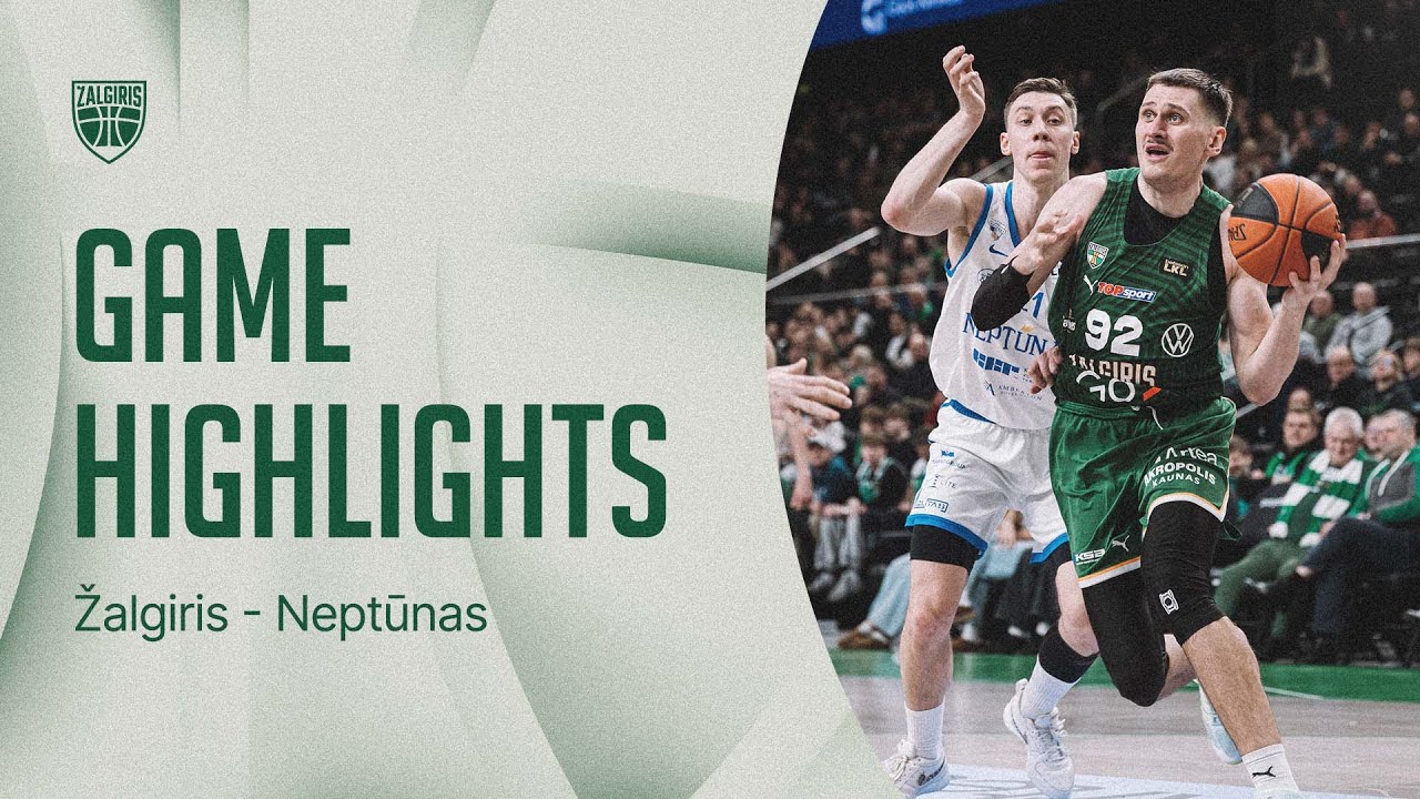 Žalgiris - Neptūnas | Game Highlights | 2026.01.04