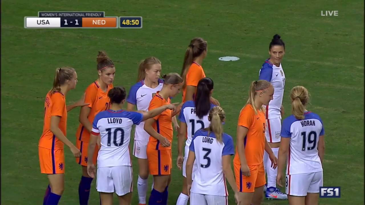 (3) USWNT vs Netherlands 9.18.2016