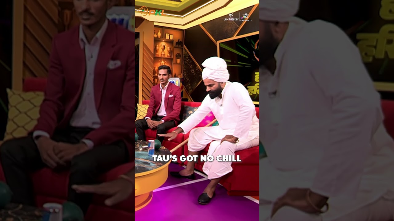 Peak Haryanvi humour ft. Tau | #PKL12 Haryanvi commentary on JioHotstar | #ProKabaddi