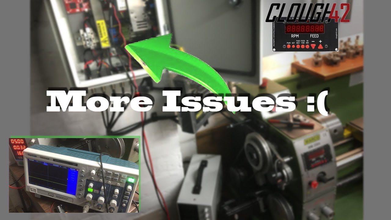 Ep09: Clough42 Electronic Leadscrew | More Issues . . . !