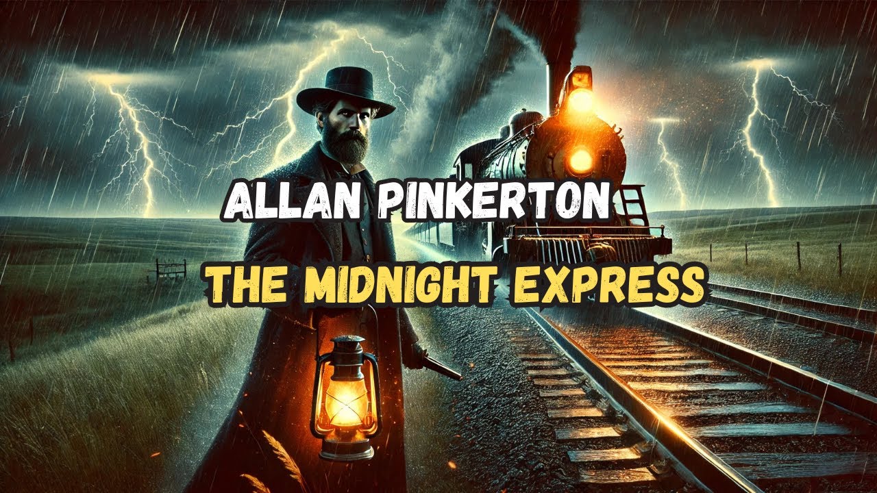 Allan Pinkerton and the Midnight Express | Full 8-Chapter Detective Mystery