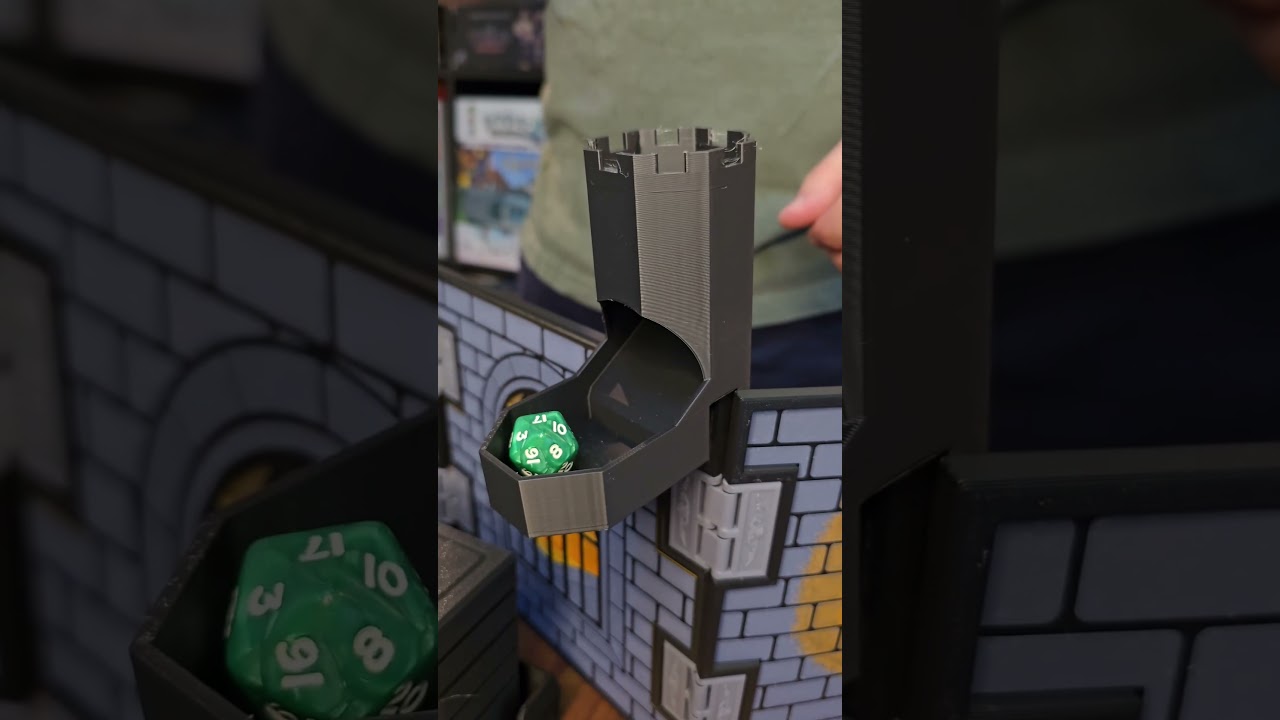 Wydrukuj w 3D własny zestaw DM. Nie wymaga AMS! Zatrzymaj się i wydrukuj, aby zamienić kolory! Link w bio! #druk3d #dnd