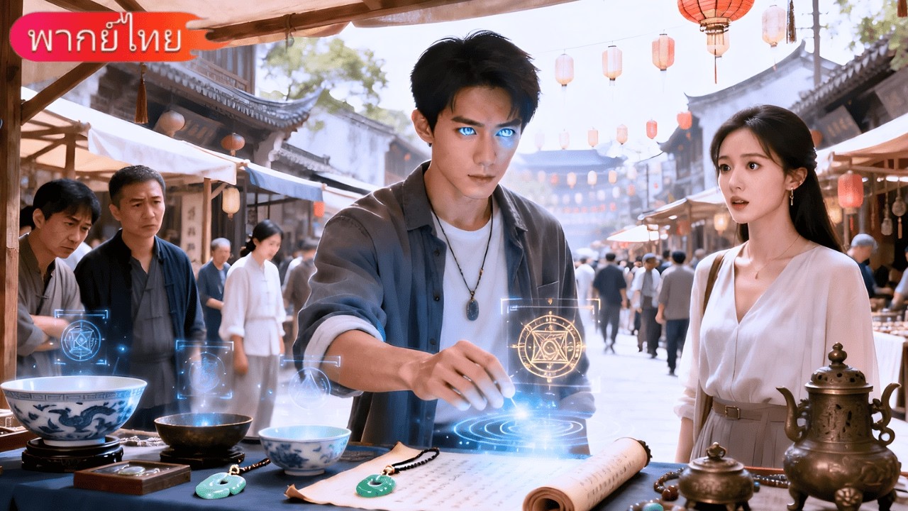 หนุ่มถูกเยาะเย้ยคุณชายตกอับขายของข้างทาง ตื่นพลังเนตรเทพมองทะลุของโบราณ พลิกชีวิตสู่มหาเศรษฐี