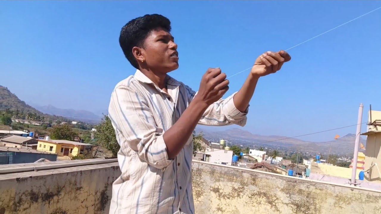 आज आमच्याकडून पतंग काही उडणार नाही🥺