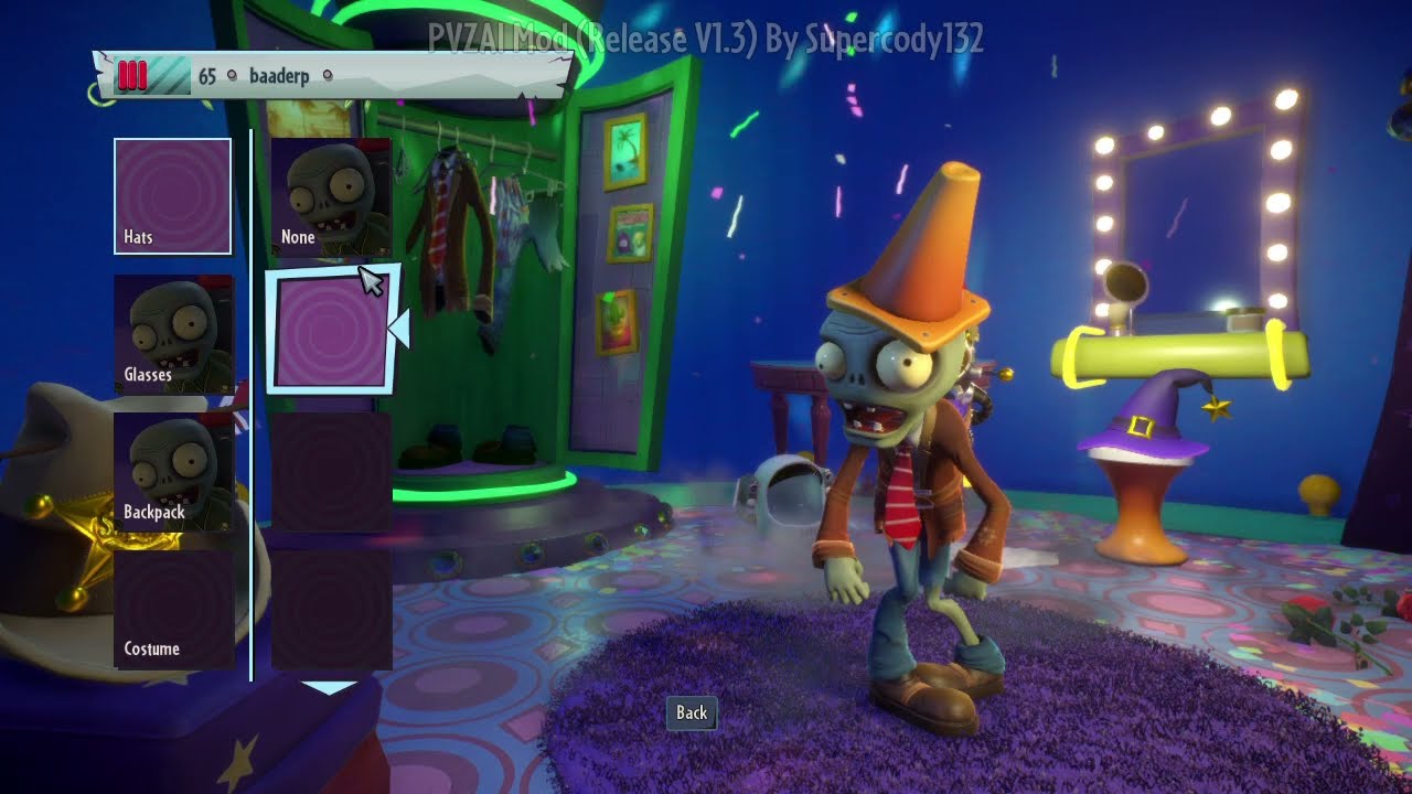 Plants vs Zombies Garden Warfare 2 mods let me play as a browncoat zombie