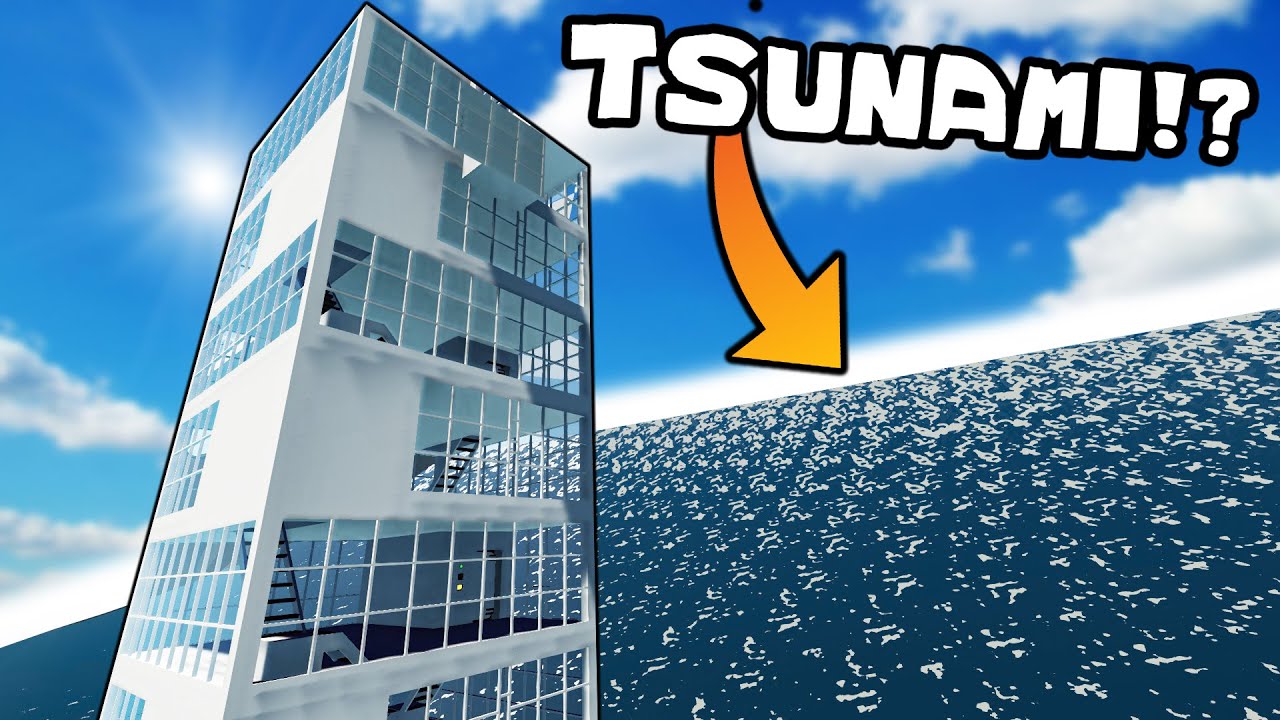 ❄️ WIEŻOWIEC KONTRA TSUNAMI | STORMWORKS |
