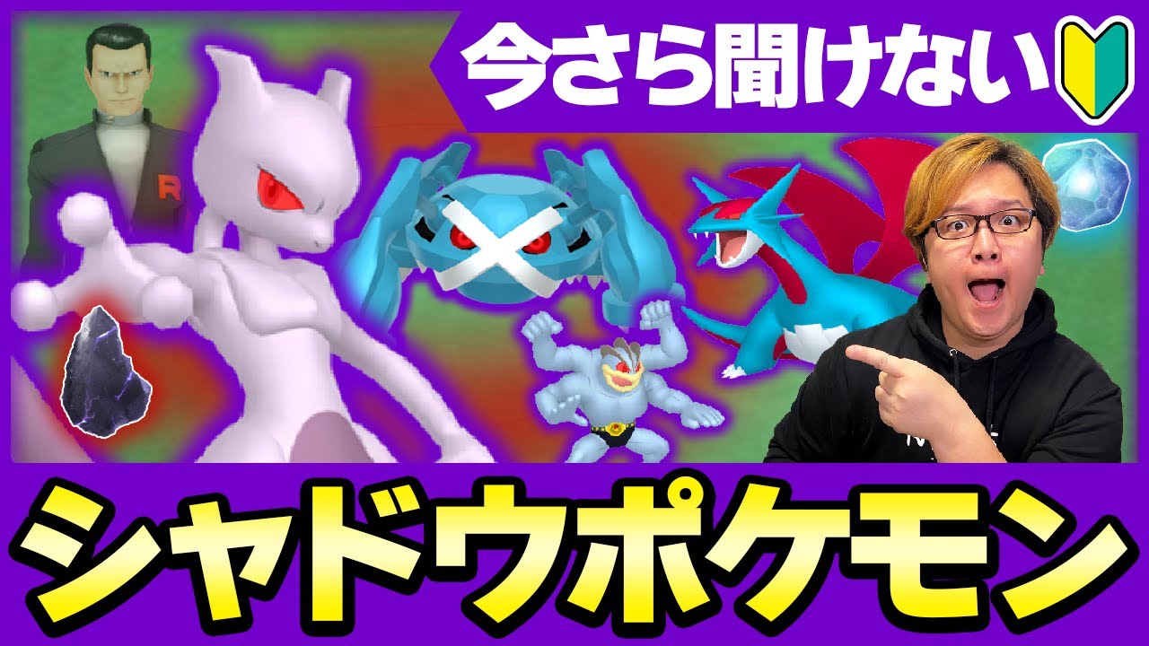 なんでリトレーンしちゃダメなの?シャドウってどれくらい強いの?今さら聞けないポケGOのワダイ!【ポケモンGO】【初心者向け動画】