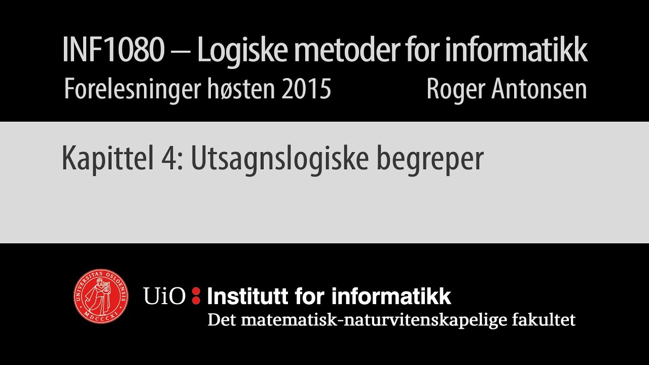 04 - Utsagnslogiske begreper