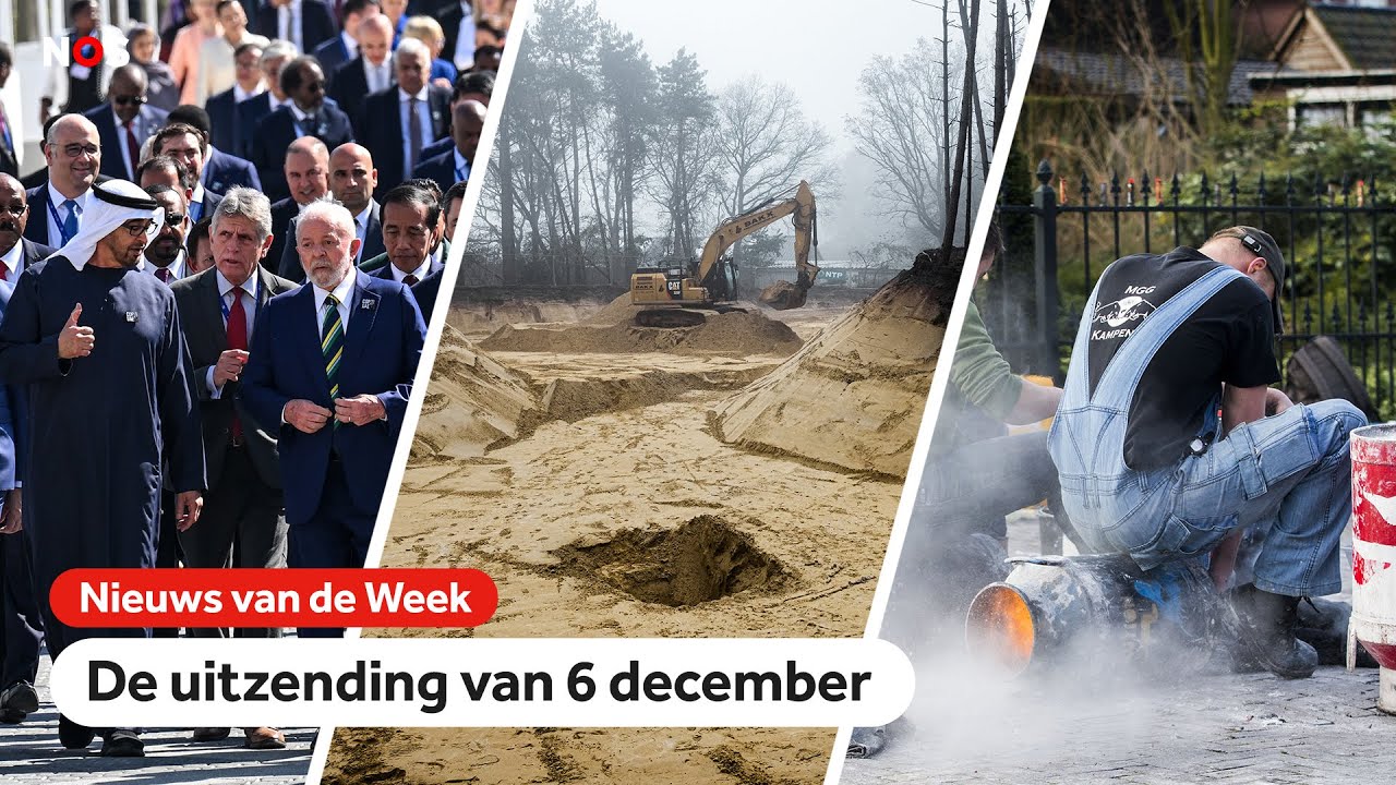Grote vergadering over het klimaat, bos met drugsafval en melkbusschieten in plaats van vuurwerk.