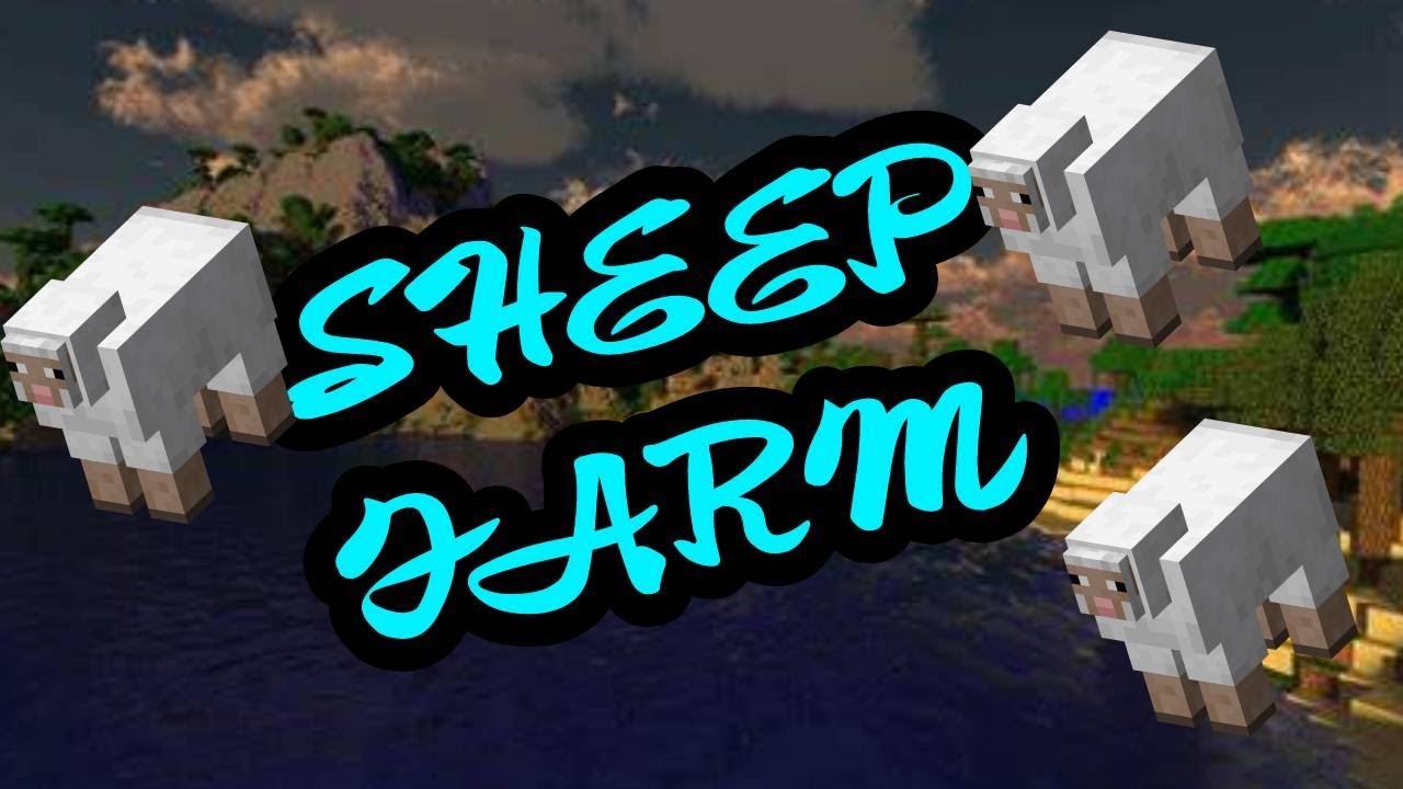 MAKING A SHEEP FARM MINECRAFT EPISODE 3