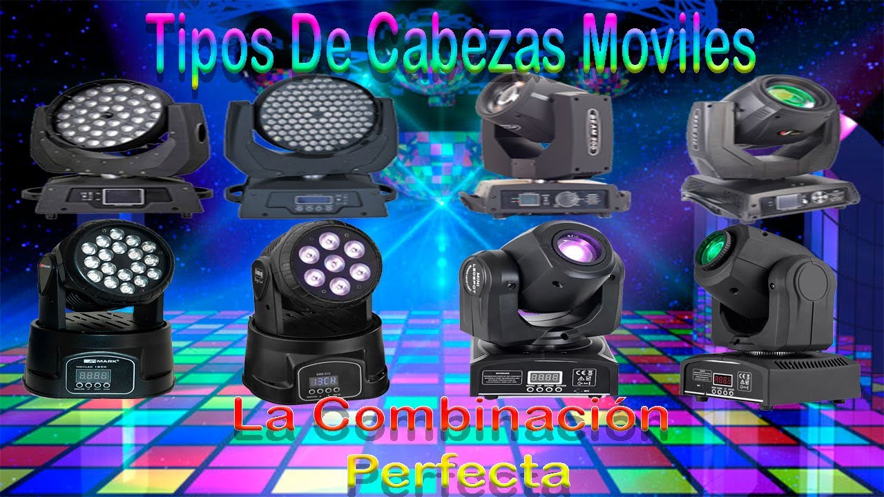 Tipo De Cabezas Móviles