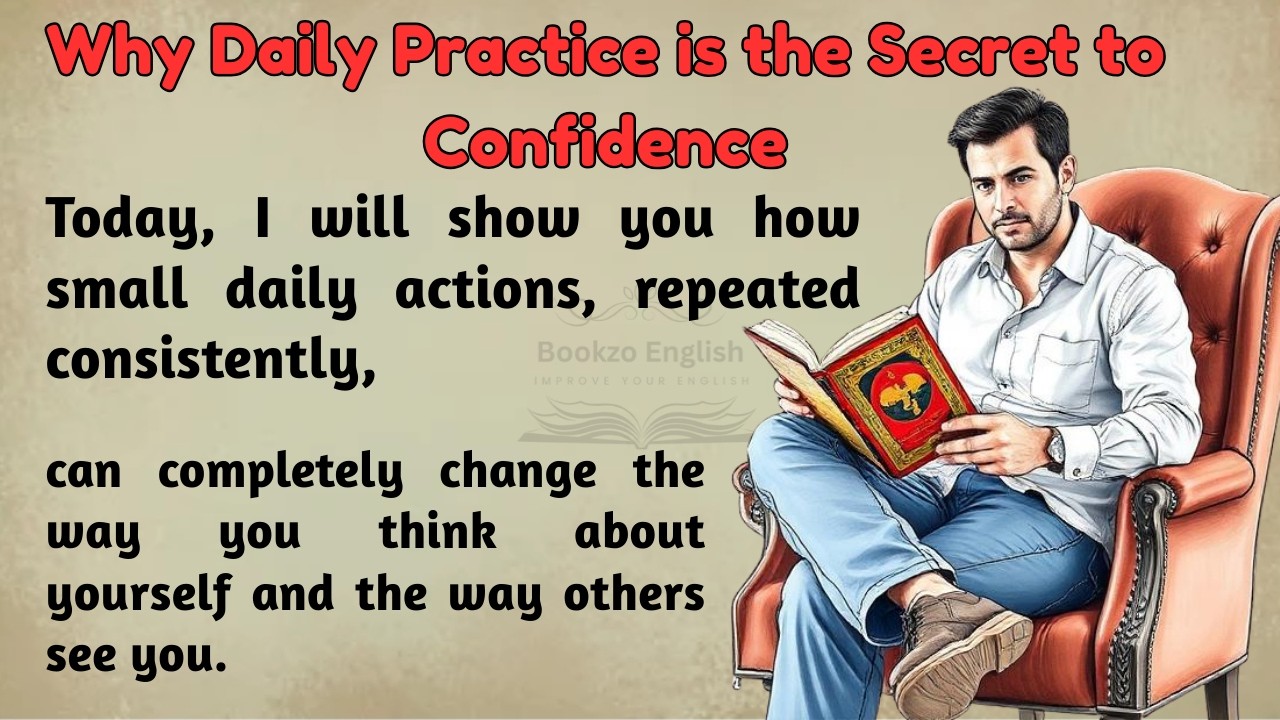 Why Daily Practice is the Secret to Confidence || Graded Reader || Listen And Practice English