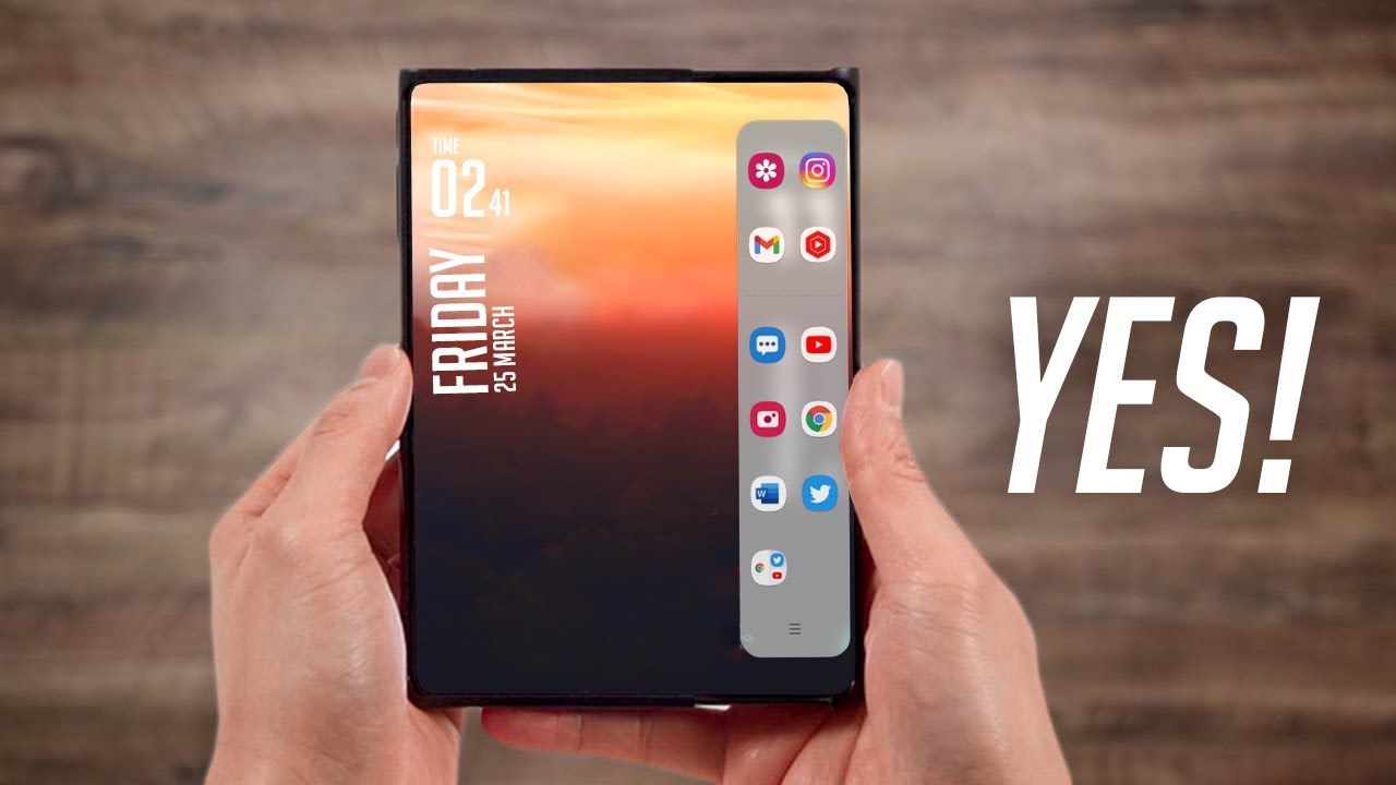 Samsung's Rollable Phone - GOOD NEWS