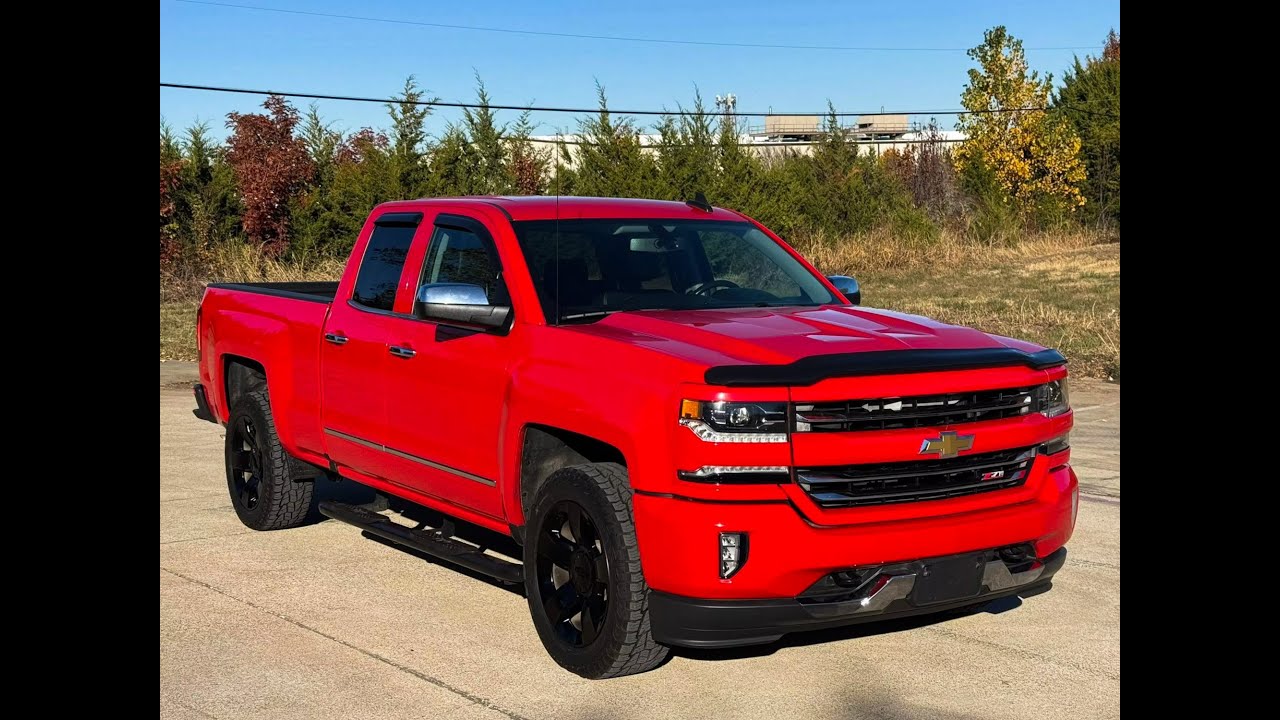 2017 Chevrolet Silverado 1500 LTZ/Z71 4x4￼