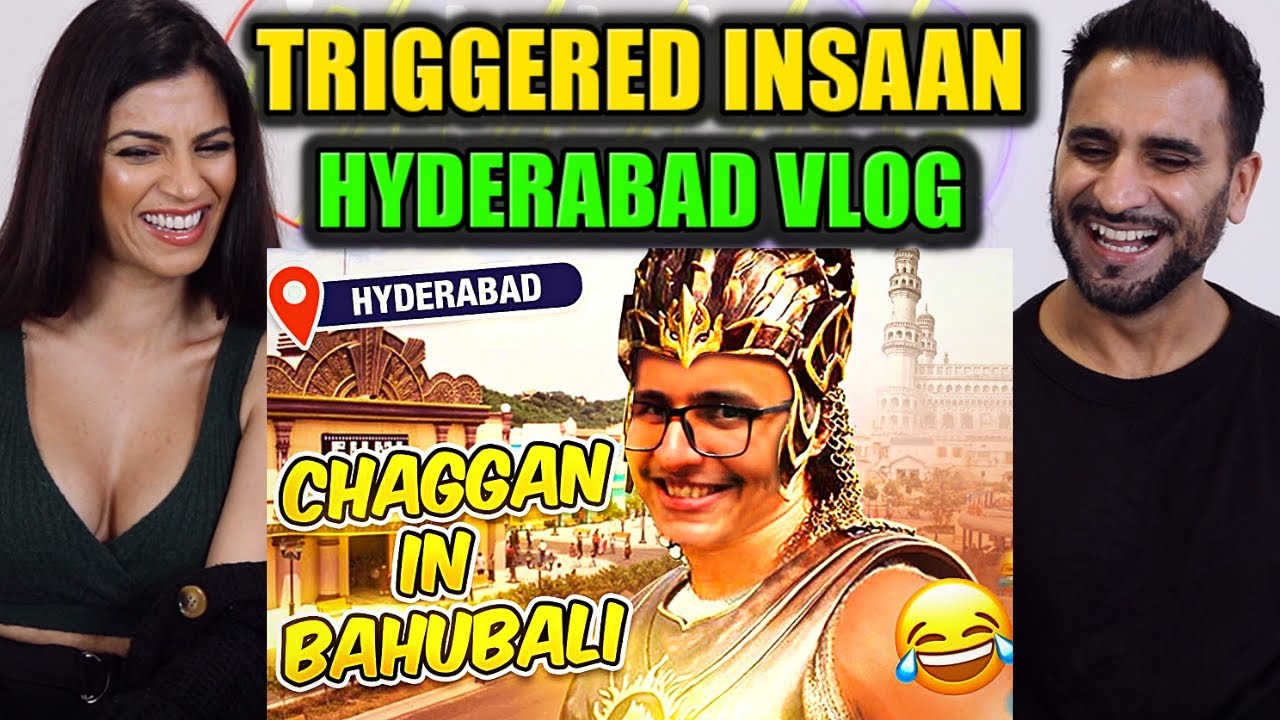 TRIGGERED INSAAN | Я в «Бахубали 3» 😂😂 - Chaggan Vlogger в Хайдарабаде!!! | РЕАКЦИЯ!!