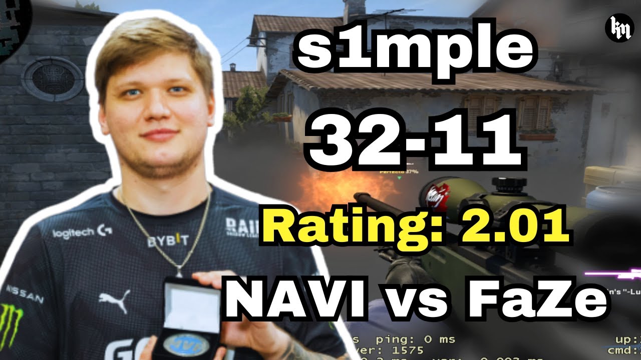 WELCOME BACK GOAT! 2021 s1mple (32-11) NAVI vs FaZe | Classic CSGO POV 16 #csgo #pov