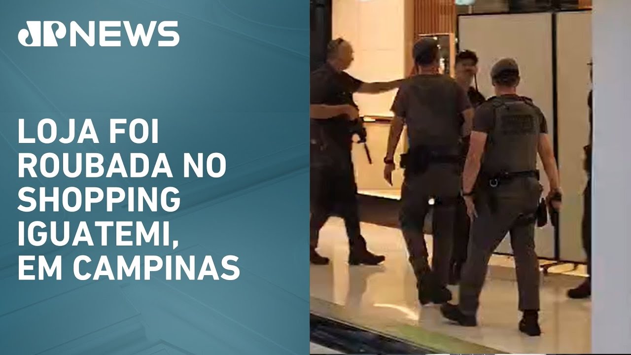 Assalto a joalheria em Shopping de SP tem sete presos