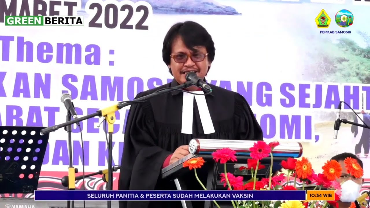 Khotbah BERNAS Pdt TOHO SINAGA, Berikan Tawa SUKACITA & Semangat KEBERSAMAAN