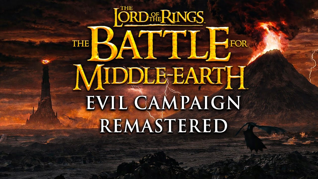 Lord of the Rings: Battle for Middle-earth | Evil Campaign Remastered l Full Walkthrough