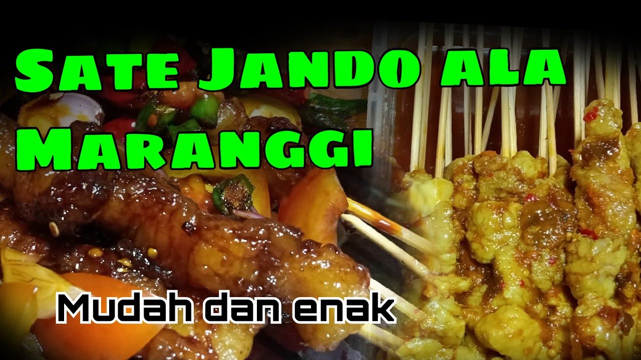 Sate Jando Gedung Sate Variant Sate Maranggi #sunda