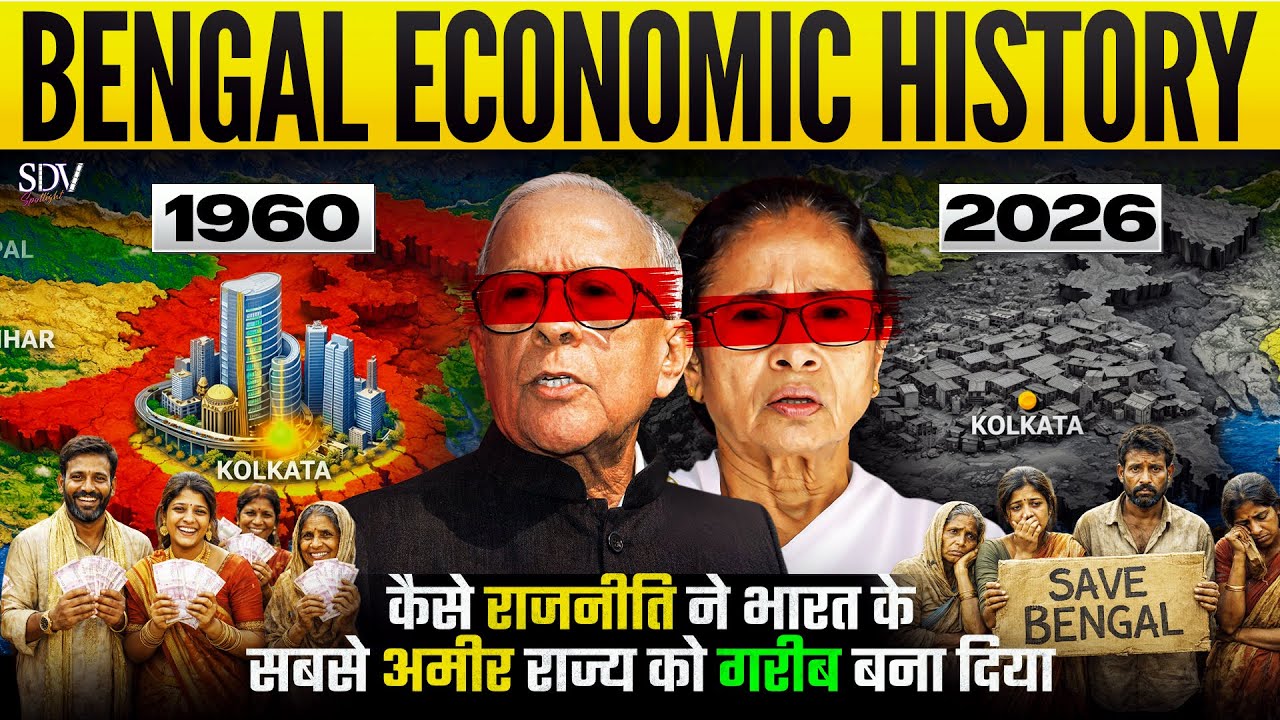 कैसे राजनीति ने भारत के सबसे अमीर राज्य को गरीब बना दिया | Truth About West Bengal's Economy