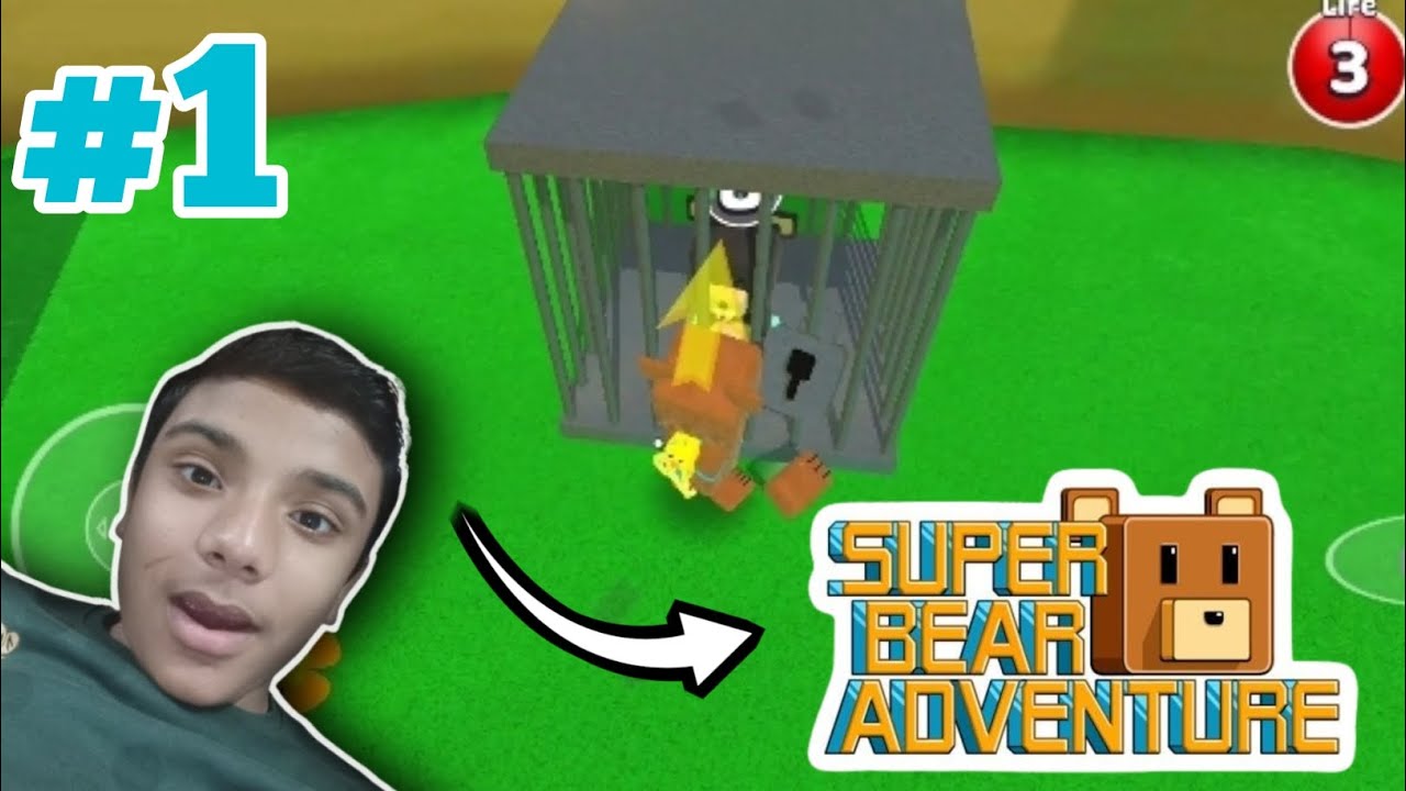 I rescued a bear today | SUPER BEAR ADVENTURE || Middle Gamerz