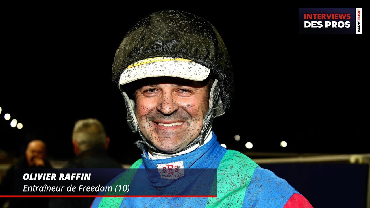 OLIVIER RAFFIN | ENTRAÎNEUR DE FREEDOM | QUINTÉ DU VENDREDI 15 NOVEMBRE À PARIS VINCENNES