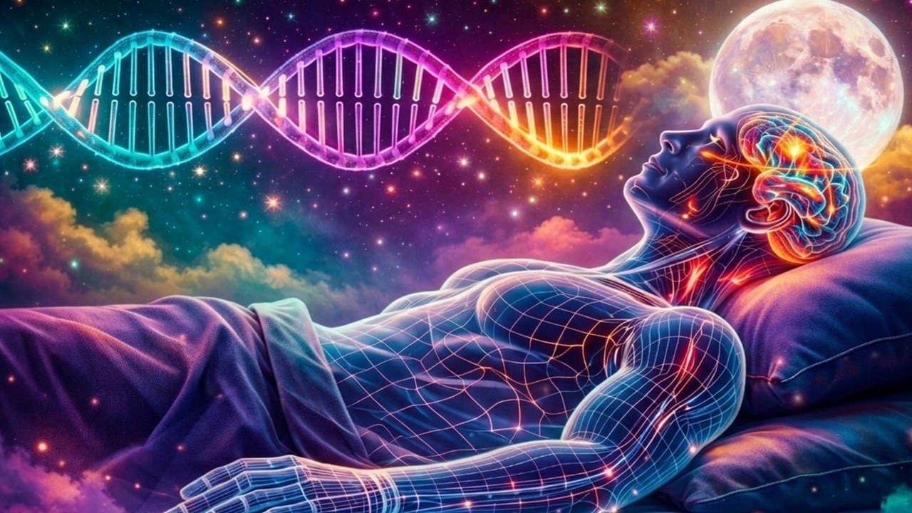 10 Hours of Uninterrupted Sleep Ambience: Seamless Cosmic Journey for Overnight Rest