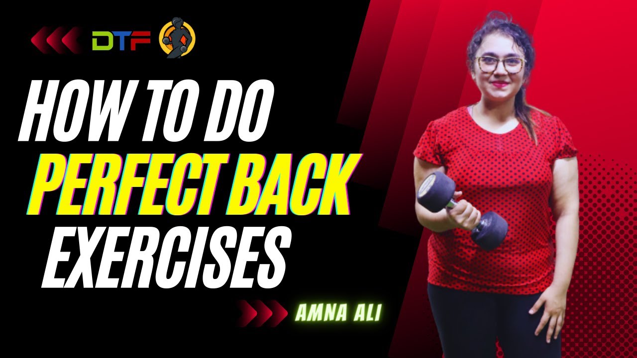 Back Exercises For Women | Pull Down | Dumbell Row | Deadlift | Back Posture | 